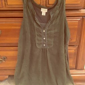 Maternity tank top, dressy